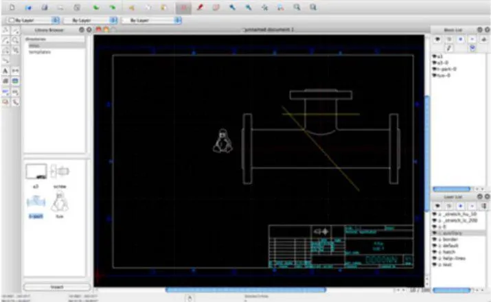 LibreCAD Альтернатива AutoCAD