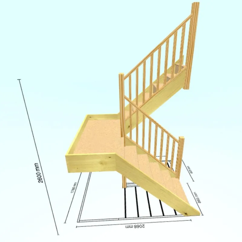 Проектировка лестниц