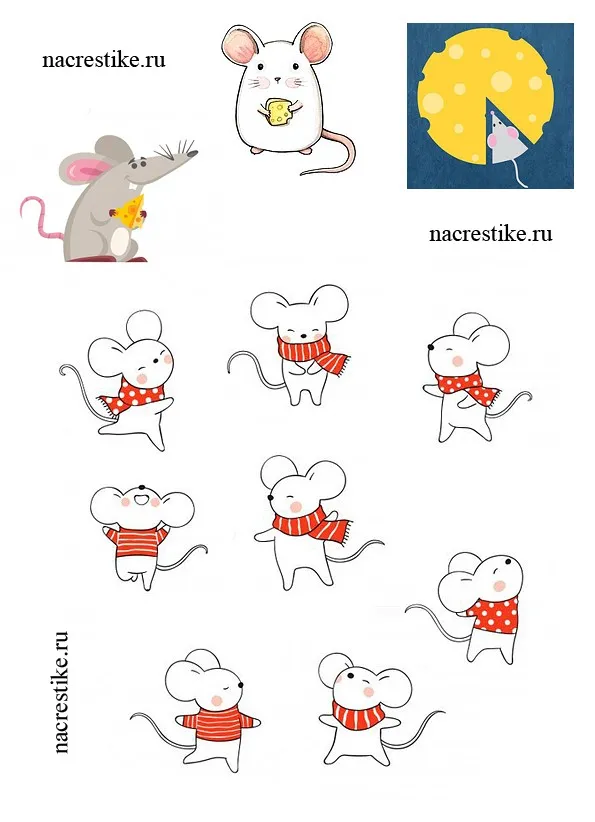 мультяшные мыши