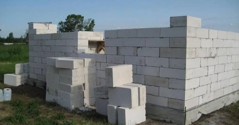 размер блока газобетона для стен дома