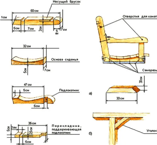 Садовые качели из бруса: чертежи с размерами, пошаговая инструкция по созданию + фото