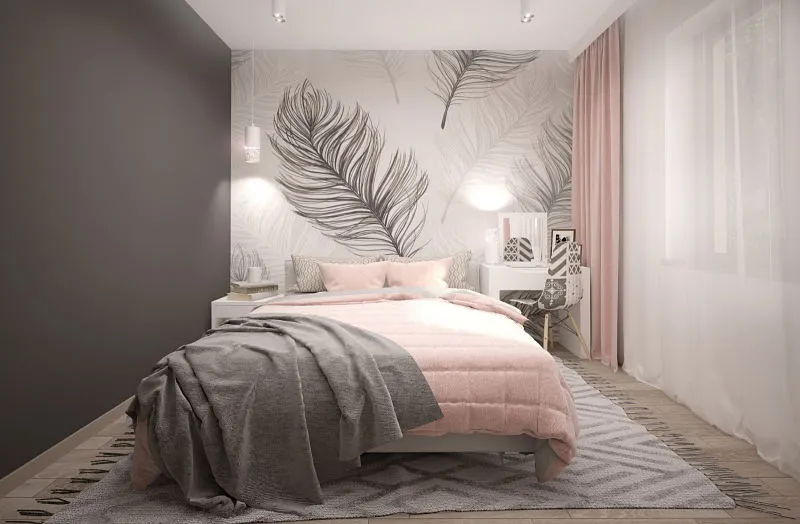 Обои для спальни в 2022 году [180+ фото реальных интерьеров]: модные тренды, современные виды