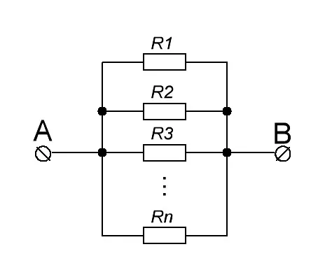 параллельное соединение резисторов