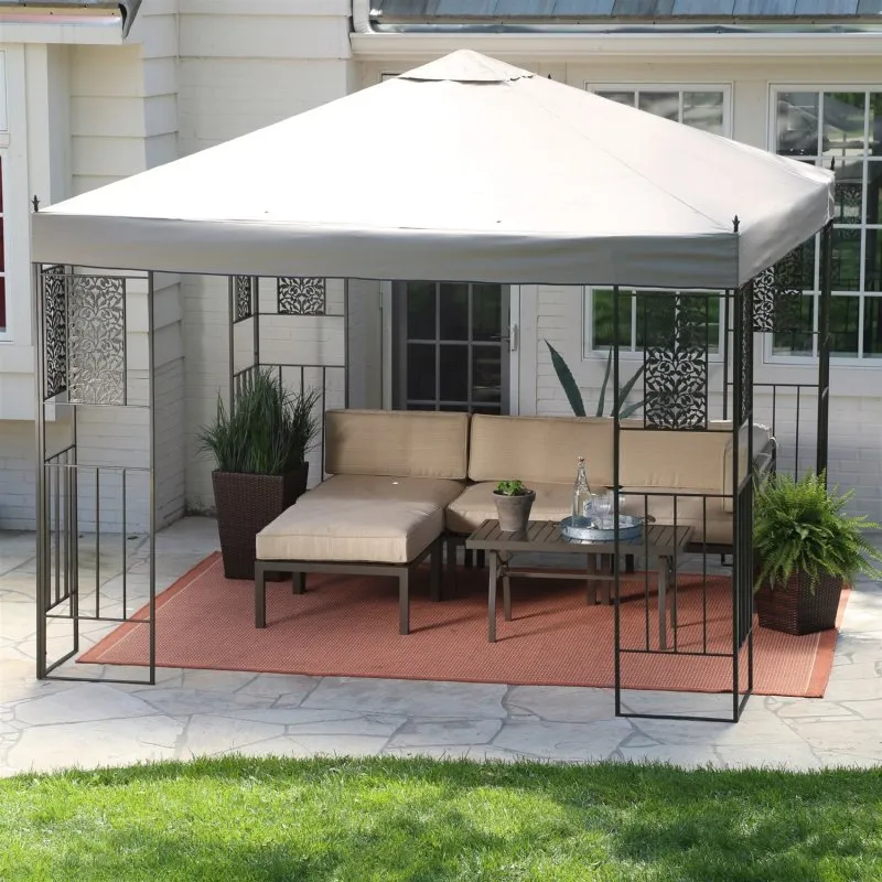 Outdoor Steel Gazebo Steel Gazebo, Gazebo, Patio Gazebo