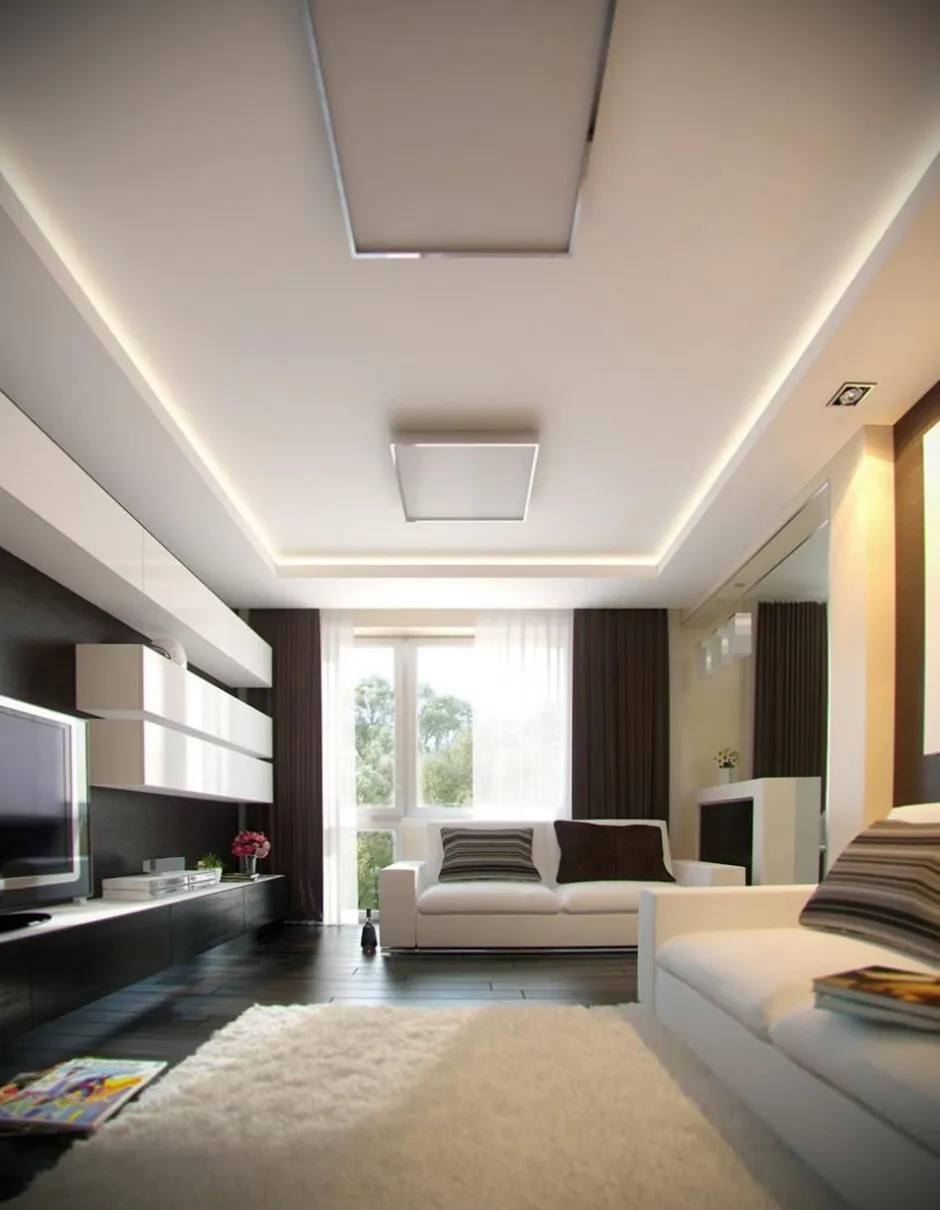 Дизайнерские потолки в квартире