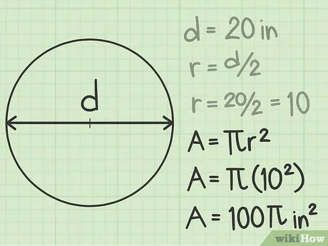 Изображение с названием Calculate the Area of a Circle Step 7