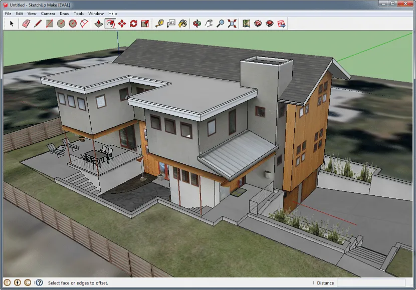 SketchUp за работой