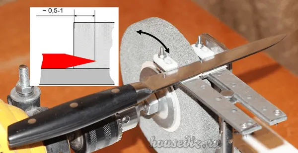 Как заточить нож правильно