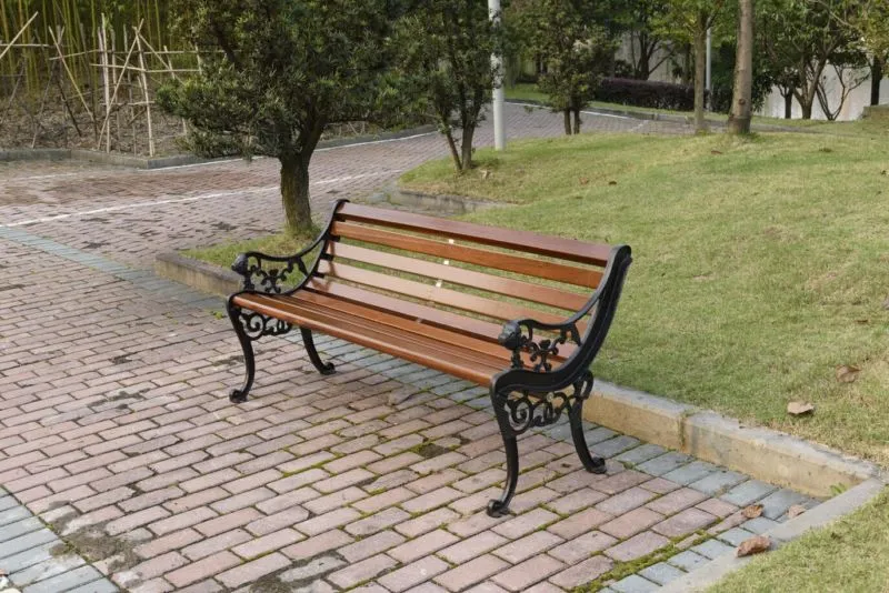 park-benches-outdoor-chairs-leisure-cast-iron-wood-preservative