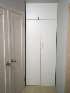 складные двери своими руками шкаф