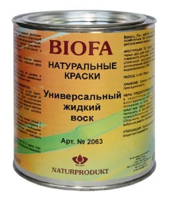 Восковый краски – создают приятную матовую поверхность древесины, хорошо защищённую от проникновения влаги