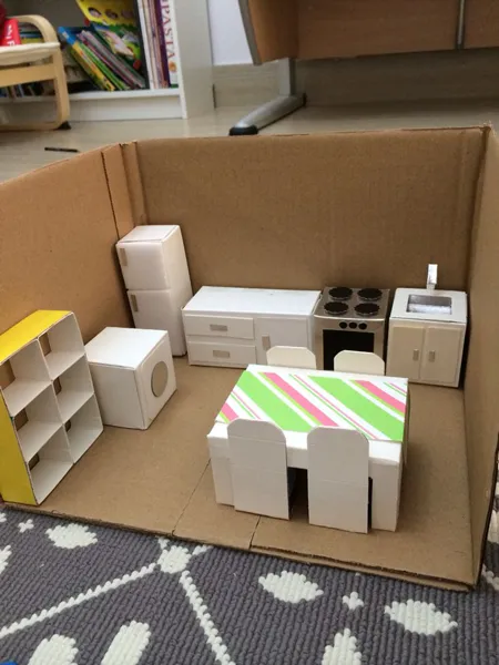 поделки из картонных коробок своими руками для дома и дачи 5