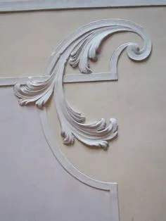 Фотография Plaster Wall Art, Plaster Walls, Baroque Ornament, Wood Carving Designs, Stencil Art, Ceiling Design, Wood Art