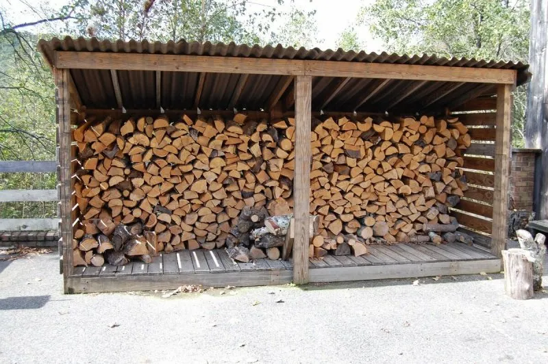 Навес для дров