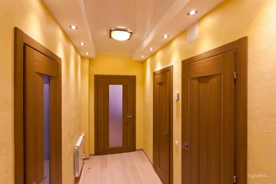 Краска для коридора коричневая