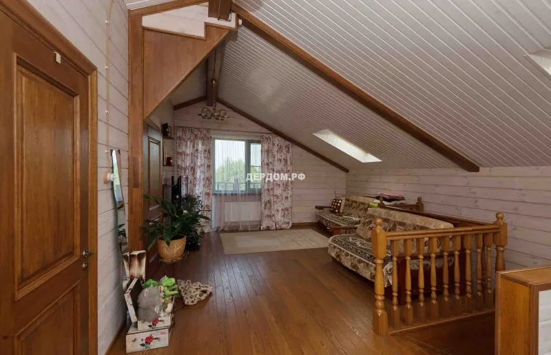 Интерьер деревянного дома 200кв