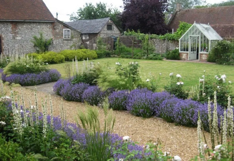Сады Прованс в Англии цветники