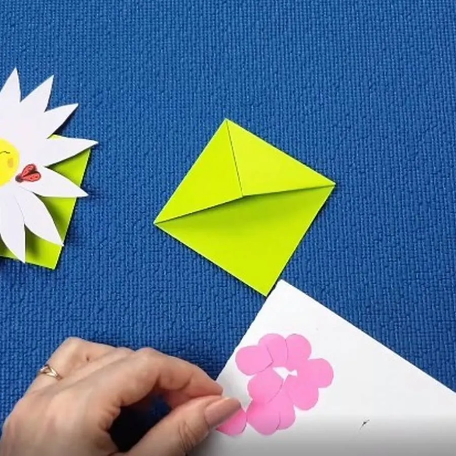 форма лепестков для цветка на поделку с ребенком