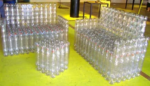Мастер-класс по мебели из пластиковых бутылок своими руками с видео