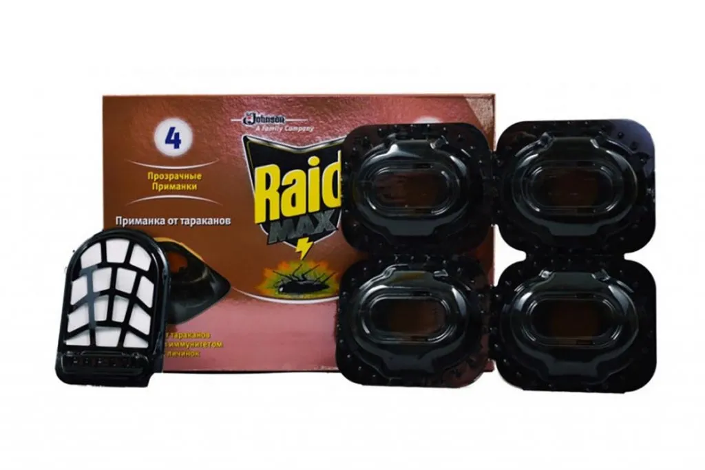 Ловушка для тараканов Рейд Макс (Raid max) безопасное использование и гарантированный эффект, отзывы о применении, инструкция
