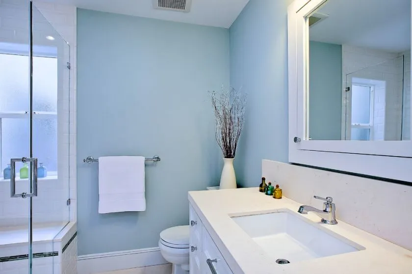 Идеи, чем и как покрасить стены в ванной комнате своими руками