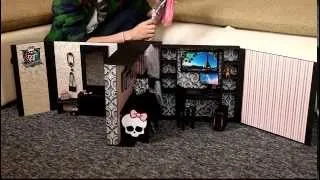 Видео на Конкурс для Канала MGM "Домик Книжка" для кукол Monster High