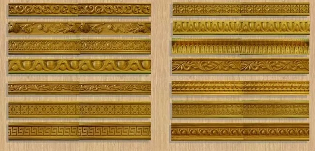 Изготовление деревянных плинтусов, украшенных резьбой – очень трудоёмкий процесс, и это сказывается на стоимости таких изделий.