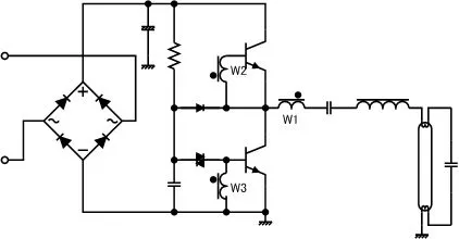 Схема регулировки яркости для люминесцентных ламп