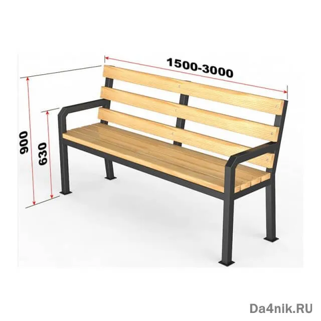 Как сделать скамейку в беседку своими руками