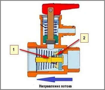 Устройство перепускного клапана