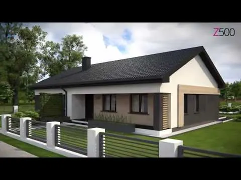 Проекты домов с двускатной крышей ...
