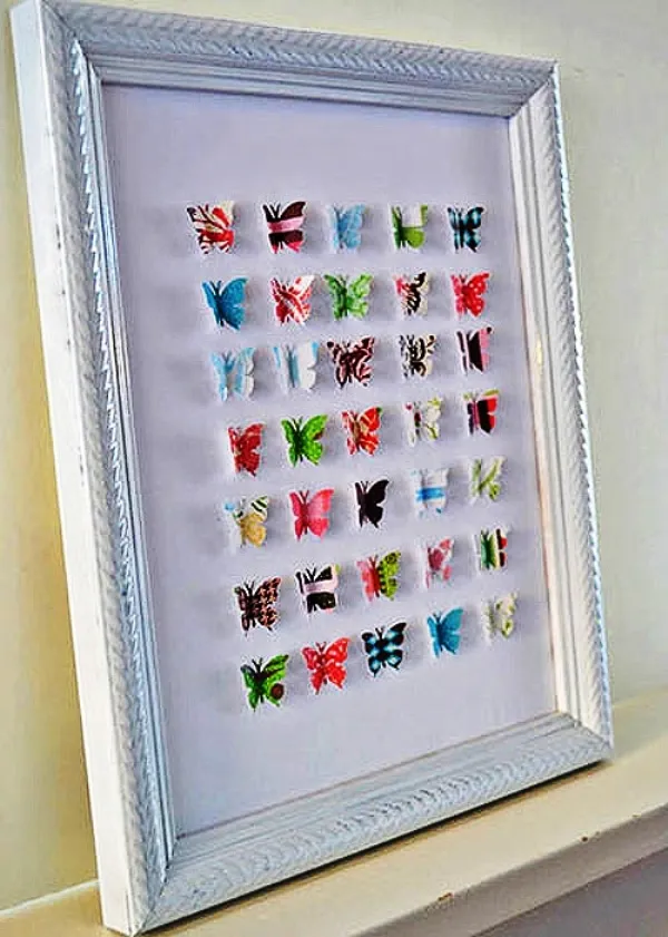 декор бабочки на стене фото 5