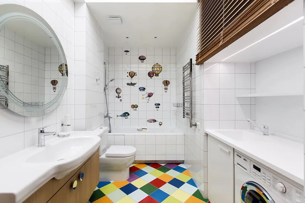 Дизайн ванной комнаты с туалетом: фото ...