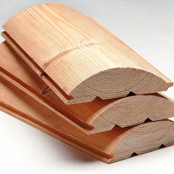 Блокхаус – деревянные панели, имитирующие бревно